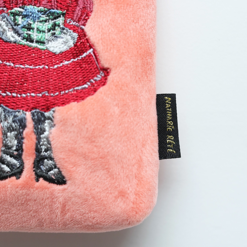 Nathalie Lete Long Purse Lucky cat BK | 8000000works | エイト